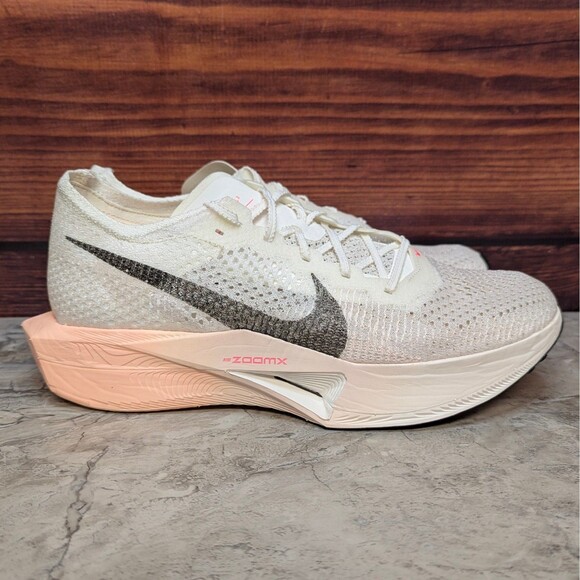 Nike ZoomX Vaporfly Next% 3 Men's 11.5 Sail Guava Ice Running Shoes DV4129-103